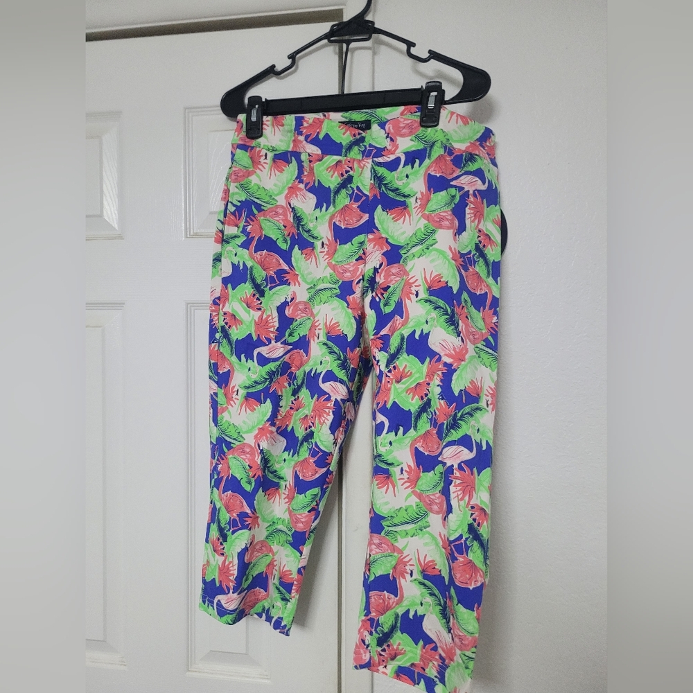NWT Casey key pxl flamingo pants